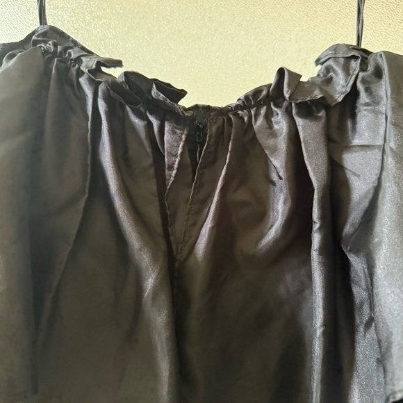 LOVESHACKFANCY Tara Ruffle Maxi Dress Black Sz S - Picture 5 of 7